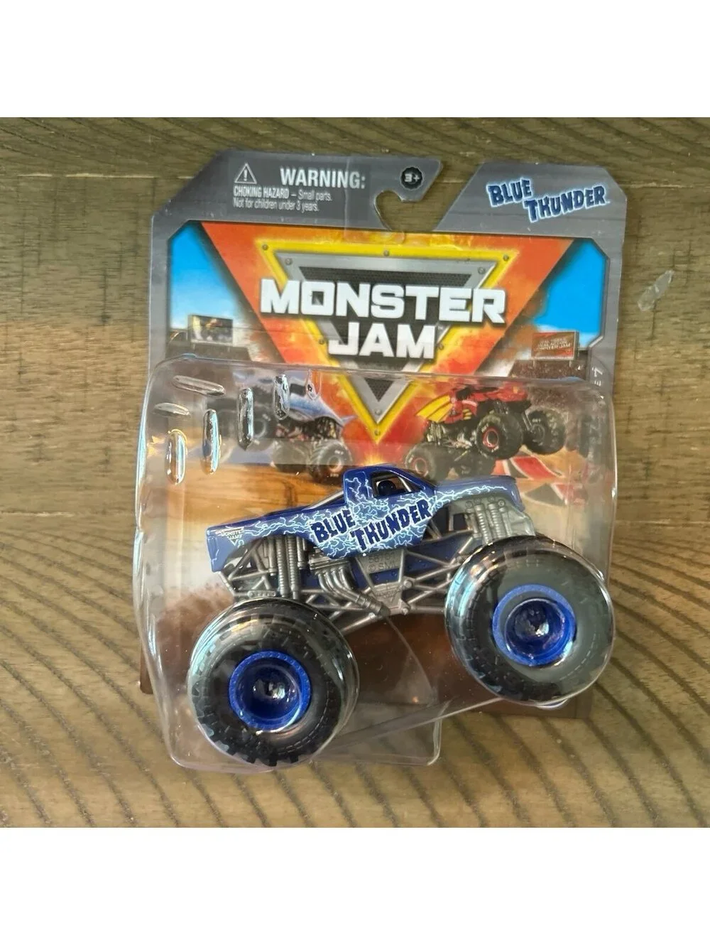 Monster Jam Blue Thunder Series 7 1:64 Die-Cast Truck NEW Spin Master